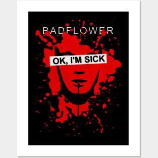 Badflower ok I’m sick Posters and Art